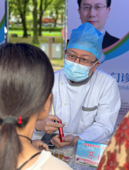 福医大口腔医学院赴柘荣开展名医走基层志愿活动