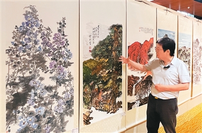 两岸书画名家共庆中国共产党成立105周年
