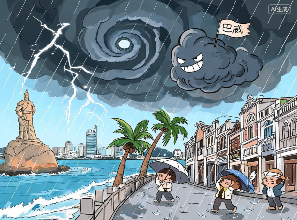 台风“巴威”将诞生 今起厦门多雷雨