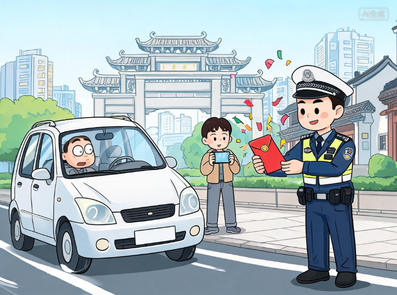 福州推出交通违法有奖举报 每起最高奖励200元