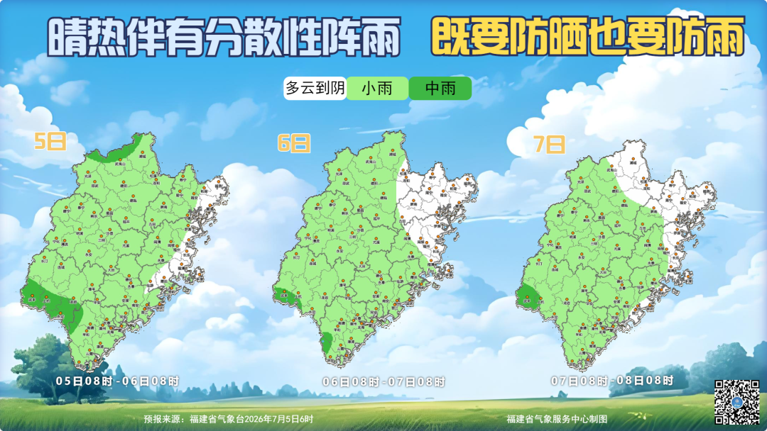 福建暑热持续在线！台风“巴威” 最新动态