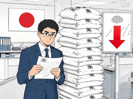 日本机构：日本大米价格受库存过剩影响有望继续回落