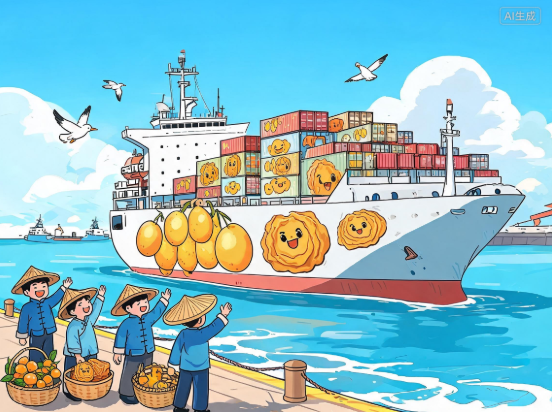 漳州黄皮果干首次出海