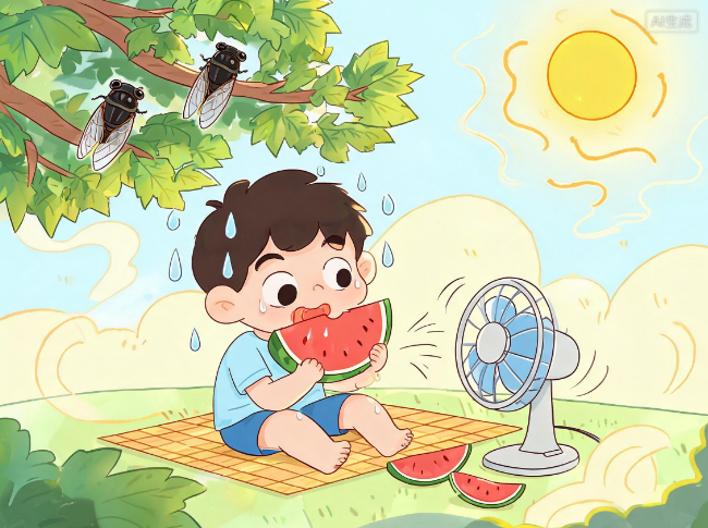 小暑晴热台风至 啖荔吃瓜宜解暑