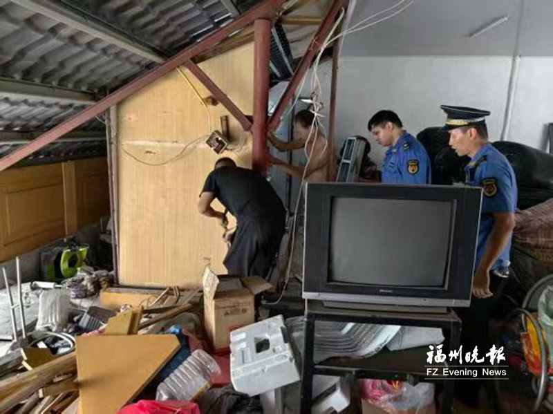 福州晋安拆违攻坚 集中“拔钉子”