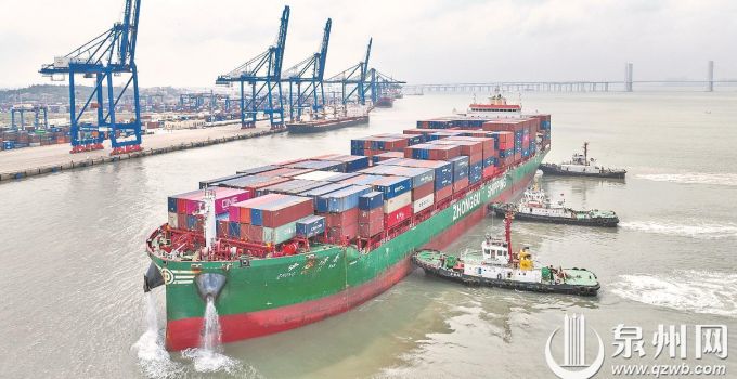 上半年泉州外贸集装箱吞吐量比增37.97%
