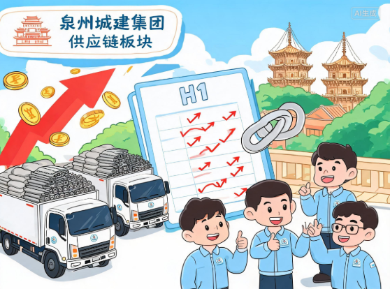 泉州城建集团供应链板块交出亮眼“半年报”