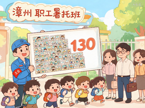 漳州拟开办130个职工子女暑托班