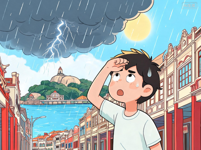 厦门：今天入伏 阵雨和雷阵雨随时可能“空降”