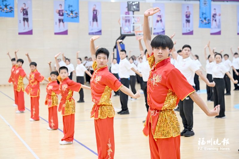 福州校园武术操今秋全市推广 含8个本土非遗拳种