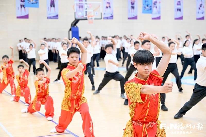 福州市人大代表推动本土非遗拳种融入中小学校园大课间活动