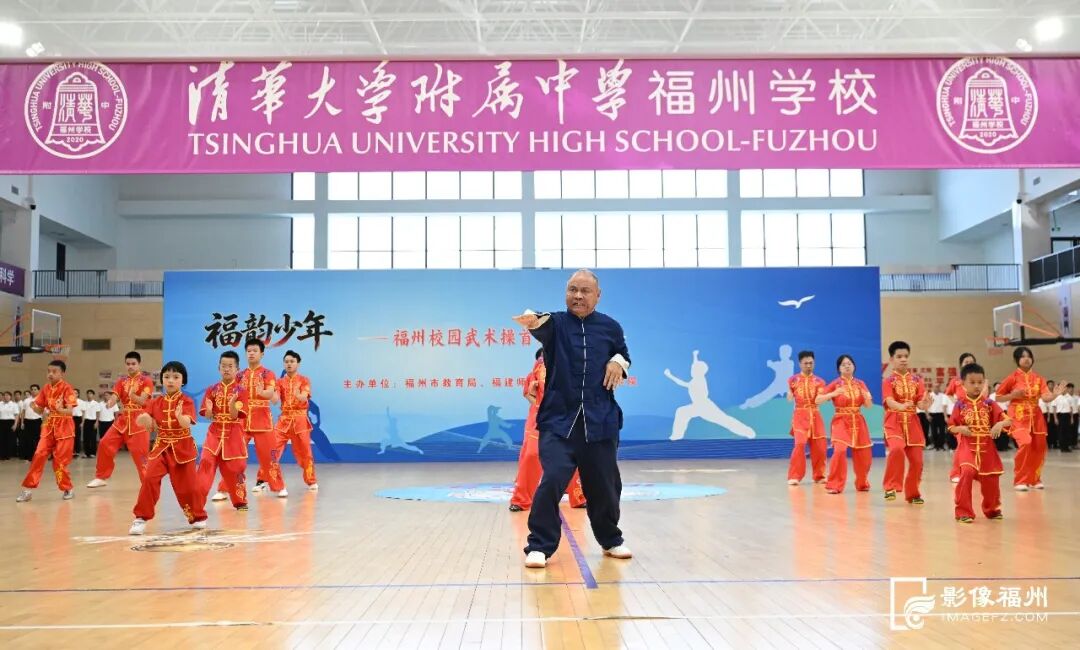 檀家拳武术操展示。