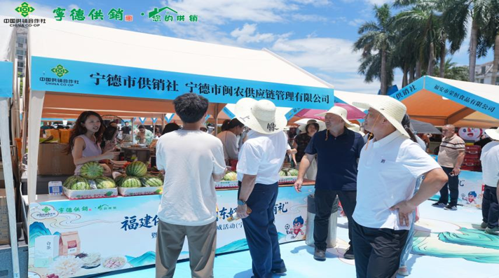 福建供销集市“闽东好货 供销有礼”暨闽超助威活动在宁德举办