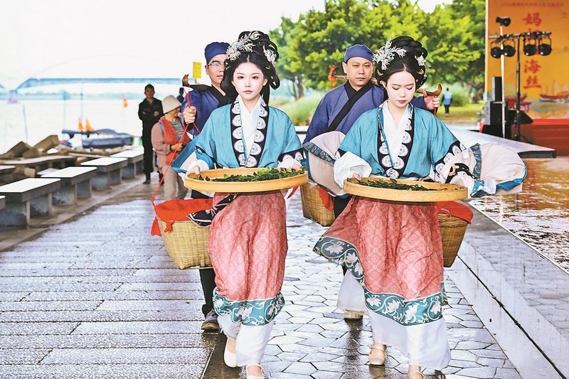 福州天后宫:“茶帮拜妈祖” 闽台同源情
