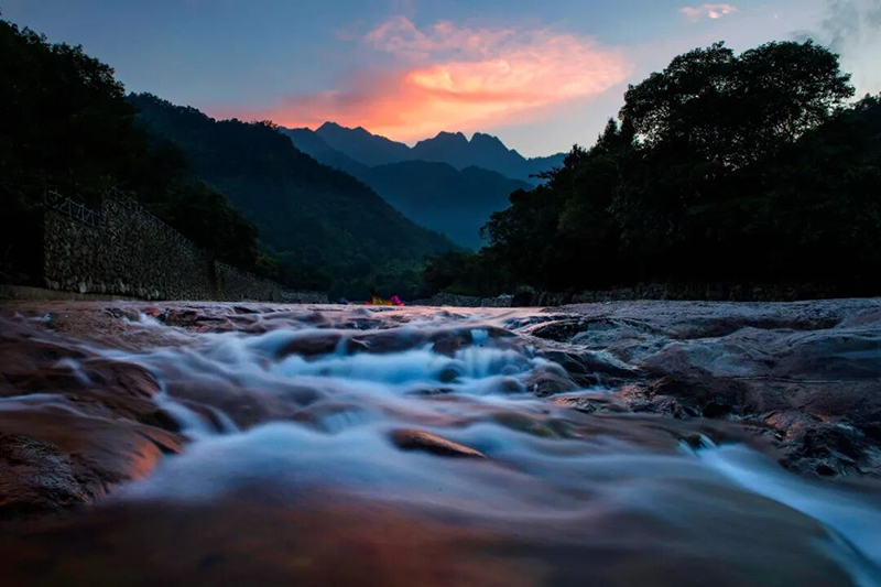 闽北山间的避暑胜地 （张筱惜 摄）