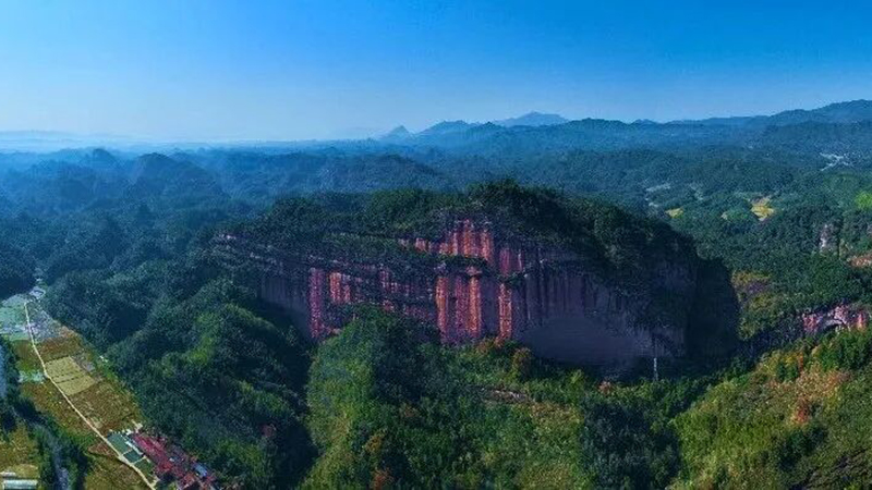 邵武天成奇峡全景航拍 （石献凯 摄）