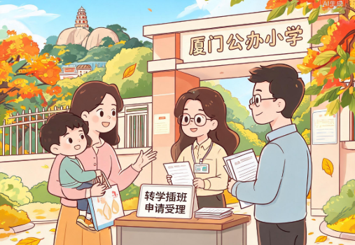 今秋厦门公办小学转学插班申请受理工作陆续启动