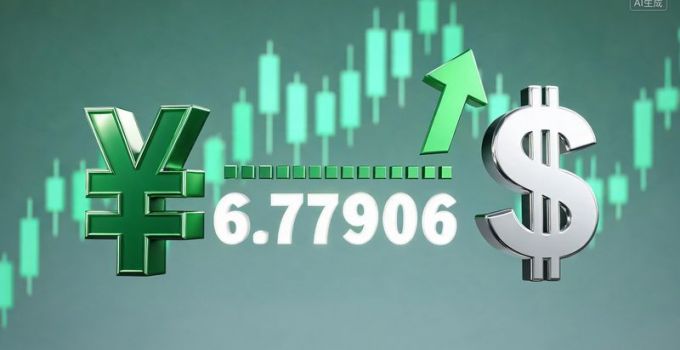 人民币对美元汇率中间价报6.7906 调升27个基点
