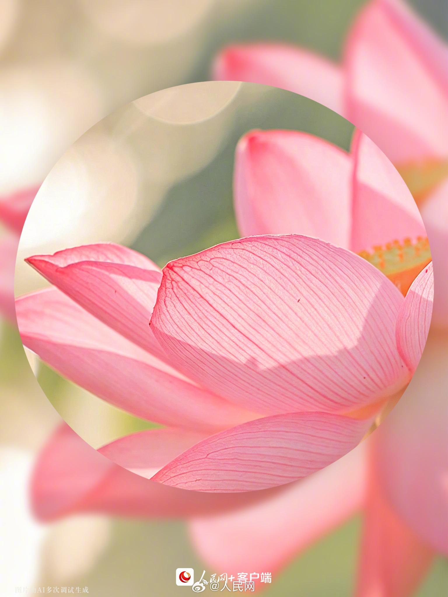 夏日专属好运莲花头像！