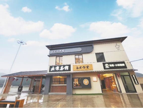 闽清县雄江镇海峡乡建乡创家园的长者食堂。