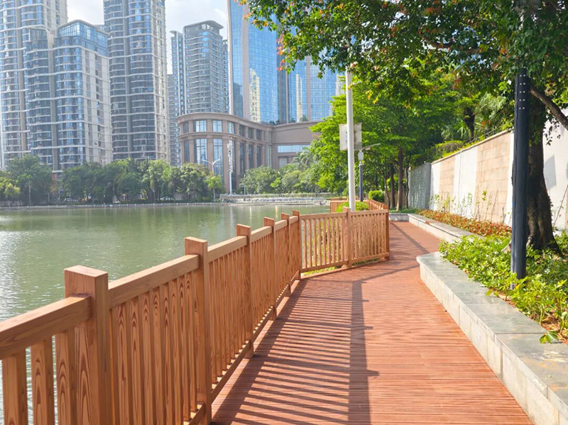 筼筜湖健身步道四期。筼筜湖公众号