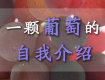 一颗葡萄的自我介绍