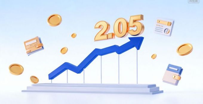 2026年上半年理财产品平均年化收益率为2.05%