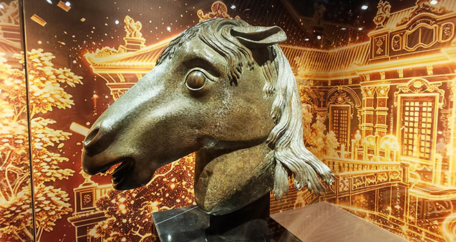 首次！圆明园马首铜像真迹即将亮相福建博物院