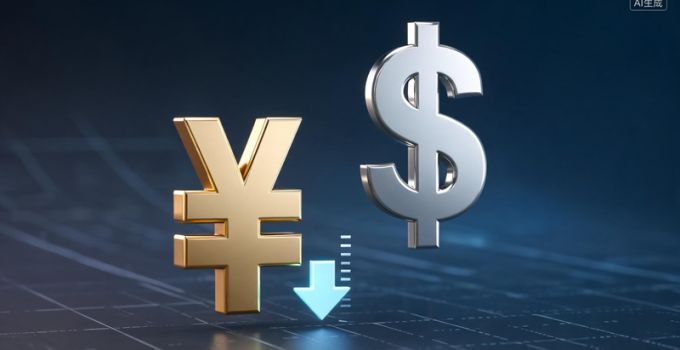 人民币对美元汇率中间价报6.7898 调贬4个基点