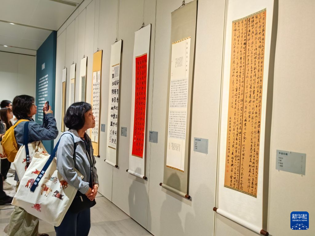 两岸临书展亮相西安 共续文化根脉