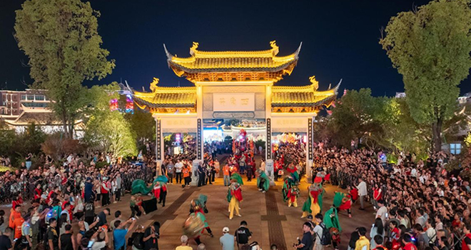 福建连城：非遗奇妙夜点亮夏夜