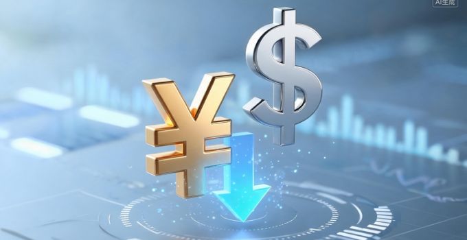 人民币对美元汇率中间价报6.7895 下调6个基点