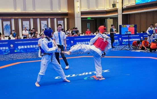 以跆连心，同心竞技！2026 海峡两岸（平潭）跆拳道交流大赛暨第十四届福建省大众跆拳道锦标赛开赛
