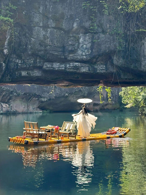 泰宁九龙潭漂流。
