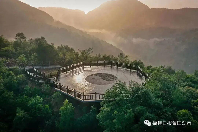 仙游九鲤湖九漈飞瀑。