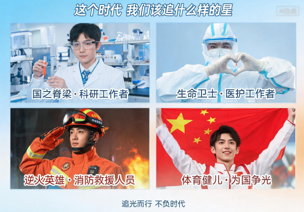 这个时代我们该追什么样的星 这些才是我们应该追的