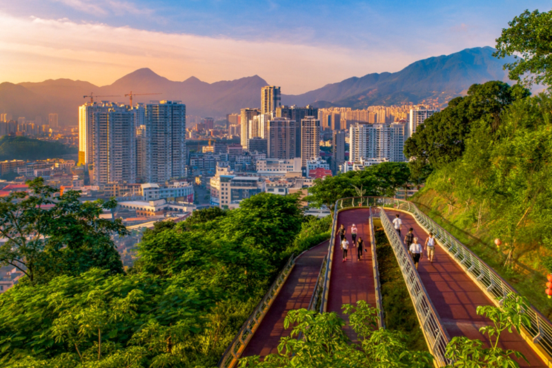 凤山景区。