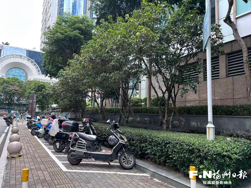 福州鼓楼核心商务区信和片区交通整治见成效