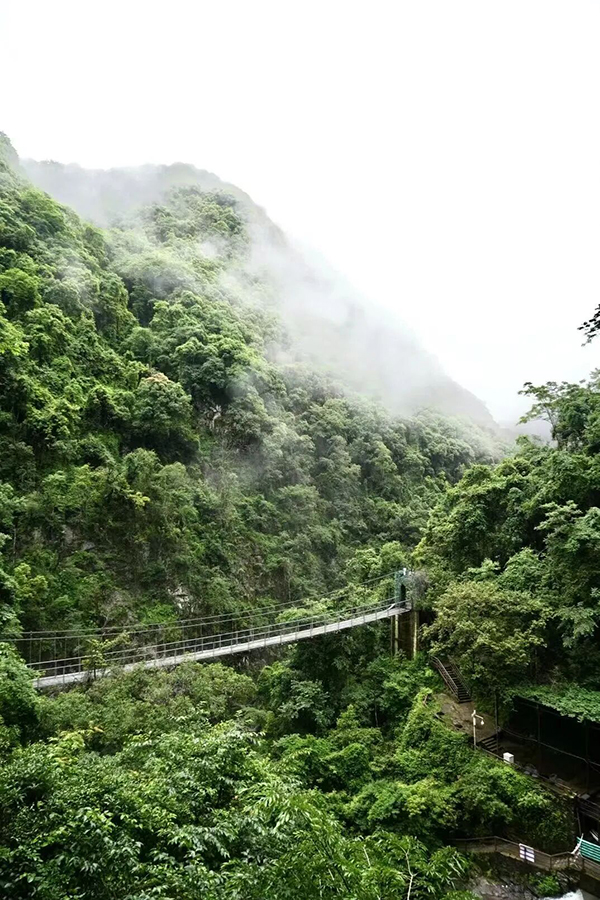 日溪峡谷是福州近郊避暑秘境，整个景区森林覆盖率高达96%，简直就是福州近郊的天然大氧吧。