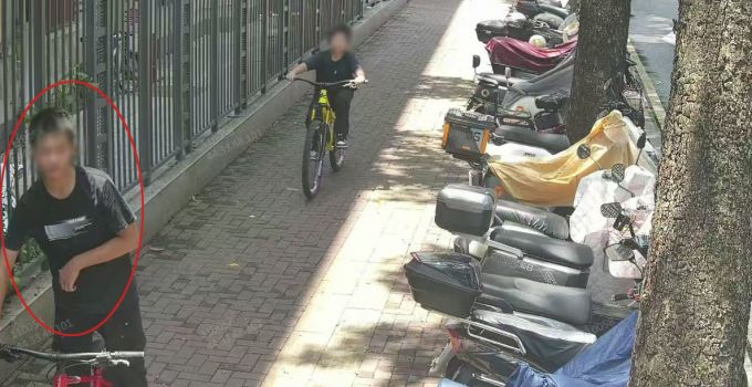福州温泉派出所内快速寻回走失男童