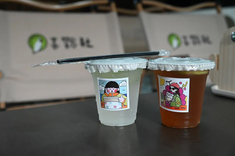 ▲店内供应特色手打饮品
