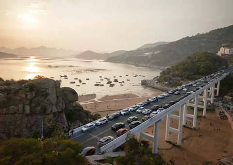 核心景点累计车流量超19万辆！霞浦旅游公路为新春山海之旅“保驾护航”