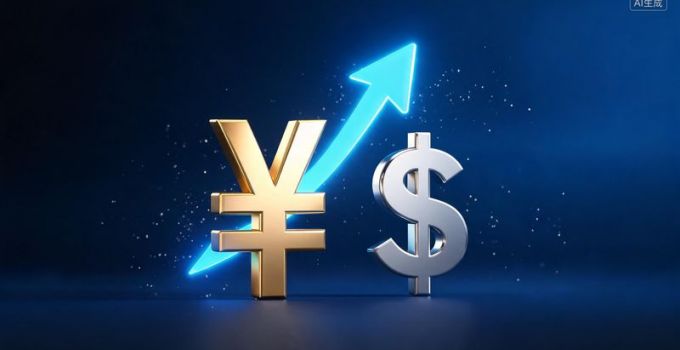 人民币对美元汇率中间价报6.7808 调升46个基点