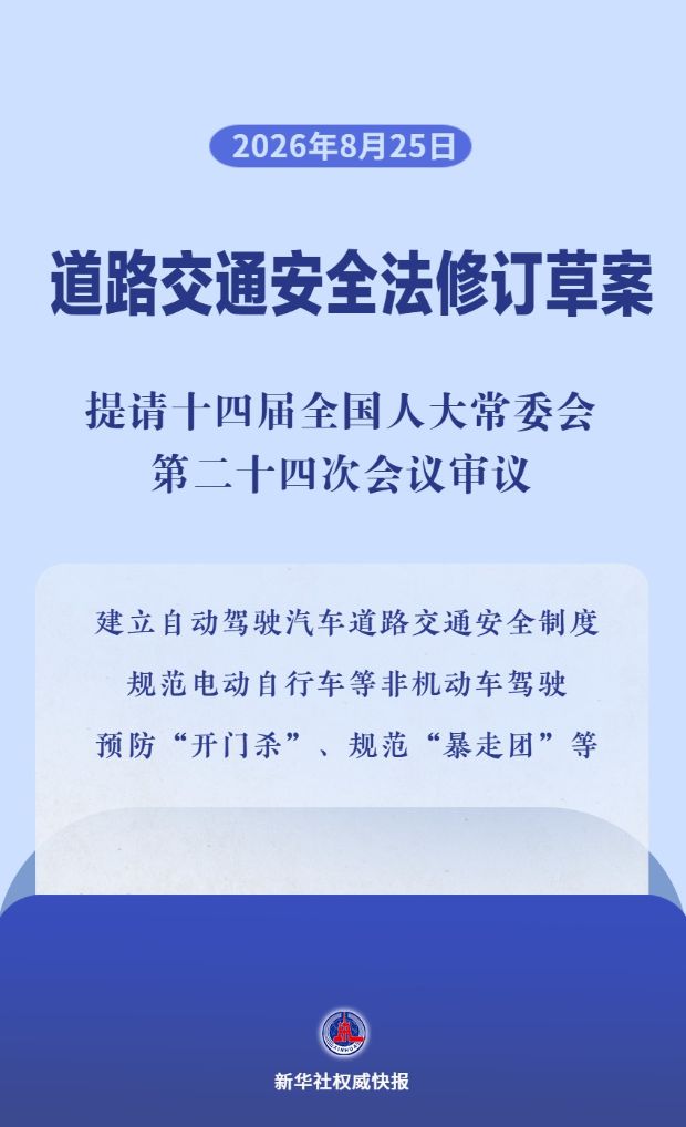护航出行安全 道路交通安全法拟作修改