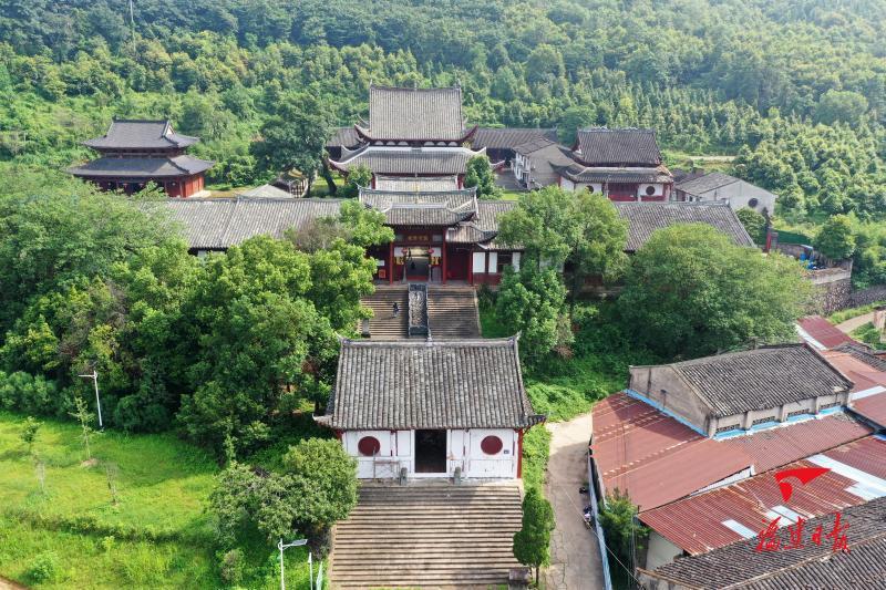 ▲2023年，建瓯东岳庙航拍照片。福建日报记者 游庆辉 摄