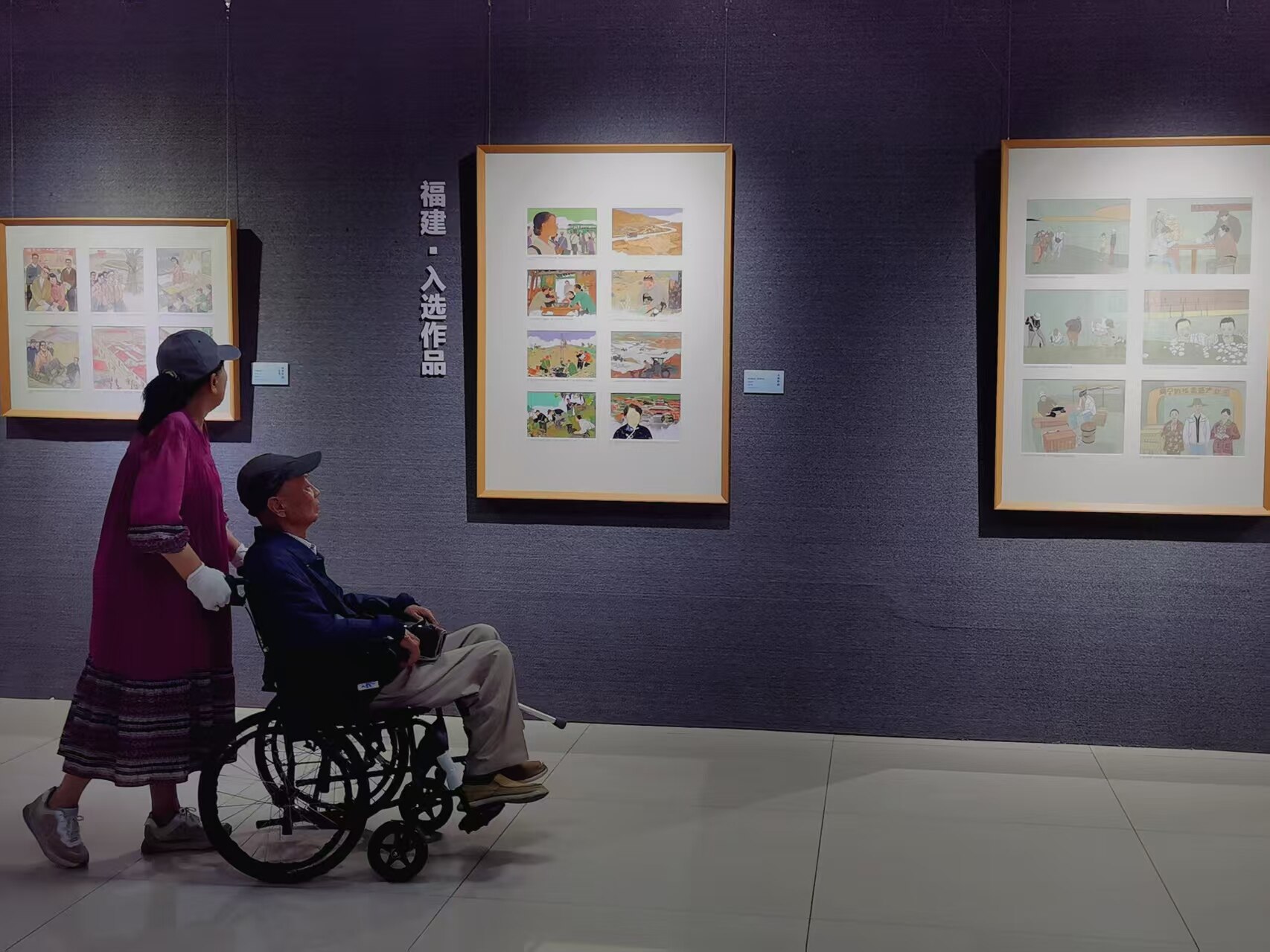 从连环画看“美术里的援宁故事”——闽宁连环画作品联展在宁夏银川举行