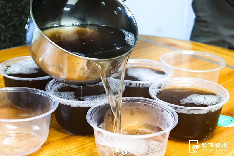 清凉甜润的海石花冻饮品。连江融媒体供图