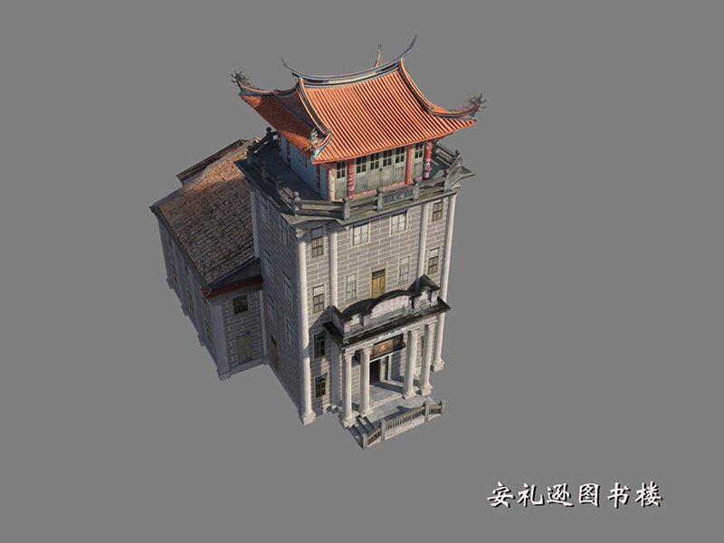 鲤城区重要文物保护单位3D建模成果展继续展出。