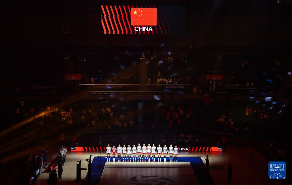 亚洲女排锦标赛：中国队胜中国台北队