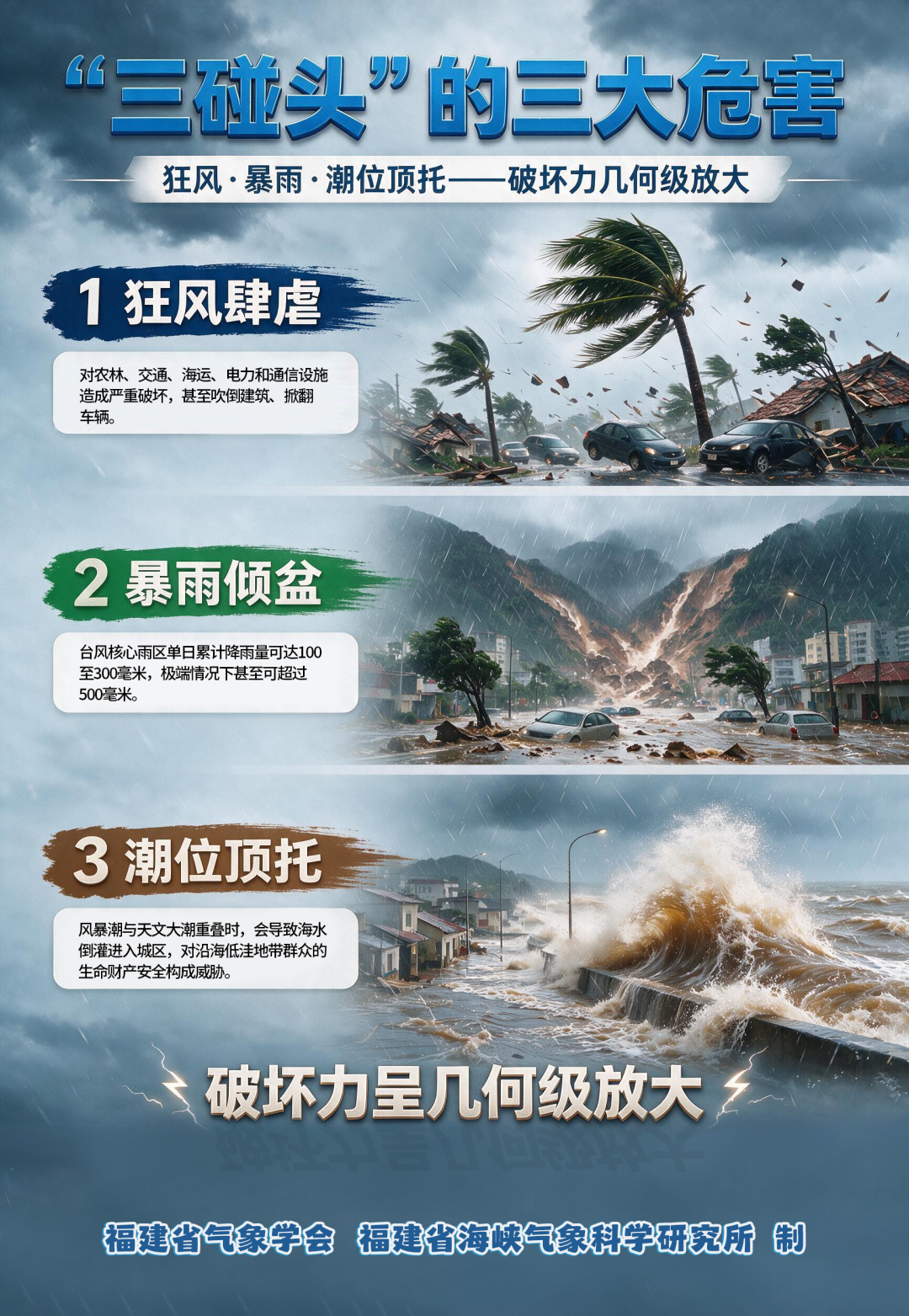 再度加强为强台风级！台风“沙德尔”撞上天文大潮，“风雨潮三碰头”有多危险？